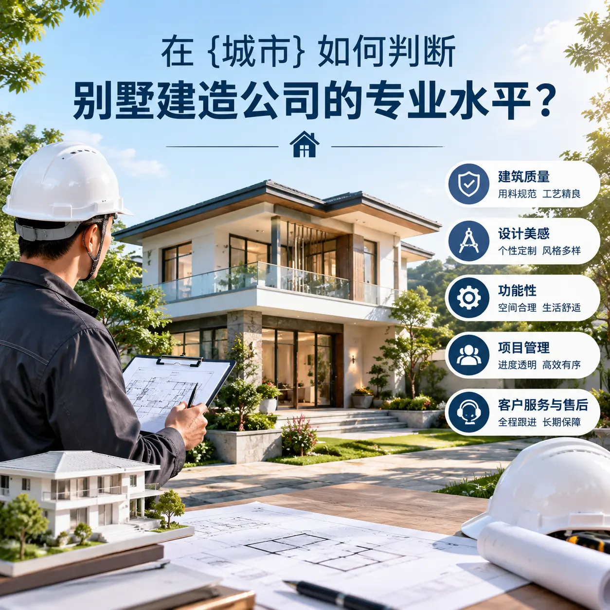 在 西秀 如何判断别墅建造公司的专业水平?