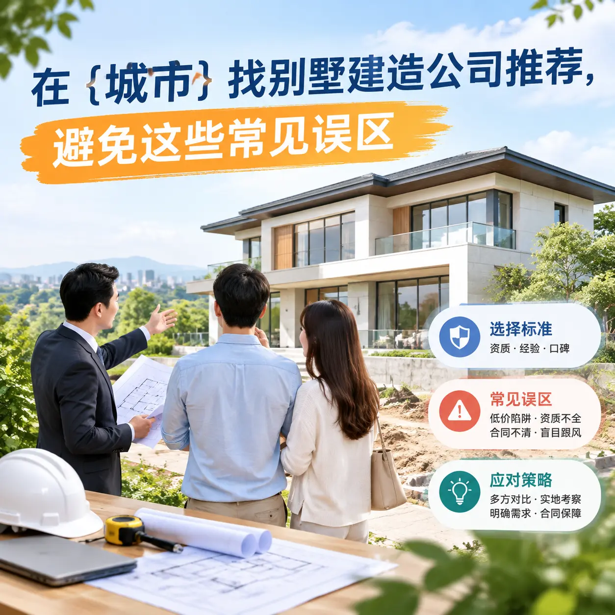 在 西秀 找别墅建造公司推荐,避免这些常见误区