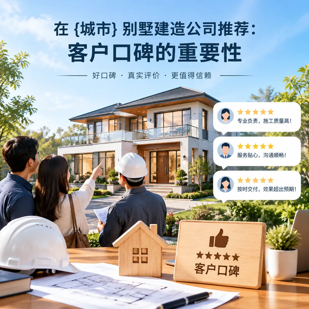 在 西秀 别墅建造公司推荐：客户口碑的重要性
