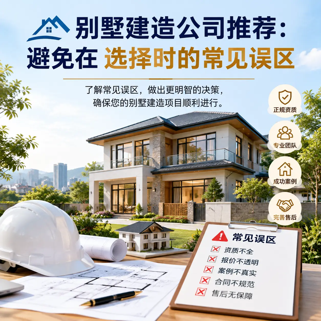 别墅建造公司推荐:避免在 西秀 选择时的常见误区