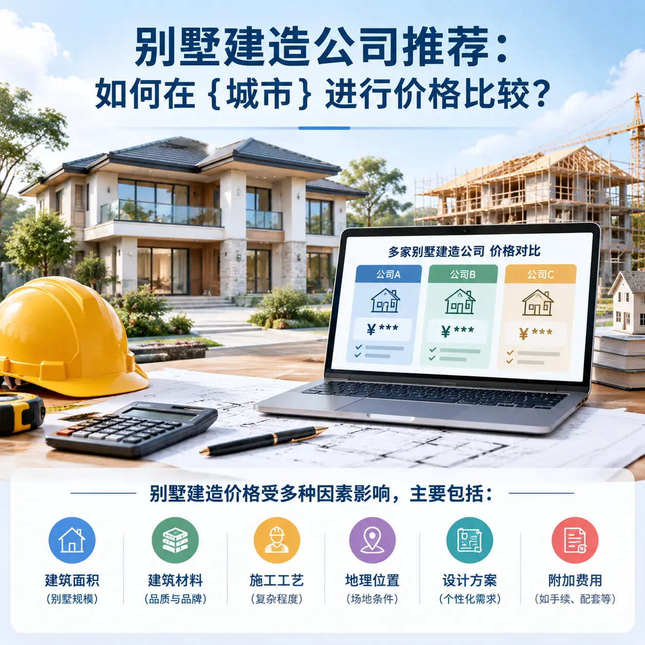 别墅建造公司推荐:如何在 西秀 进行价格比较?