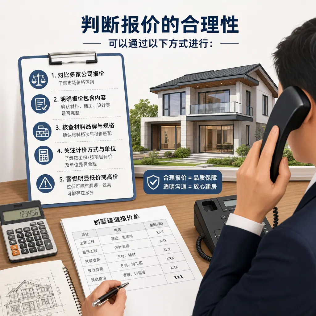 选择西秀别墅建造公司时,电话咨询的注意事项