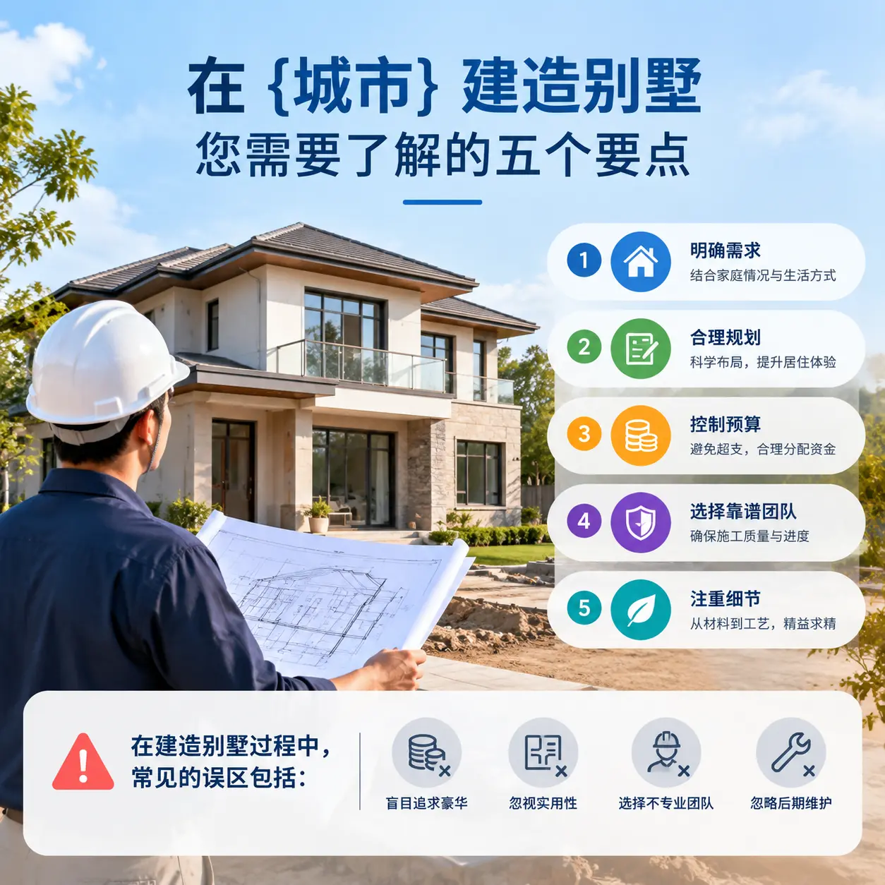 在 西秀 建造别墅,您需要了解的五个要点