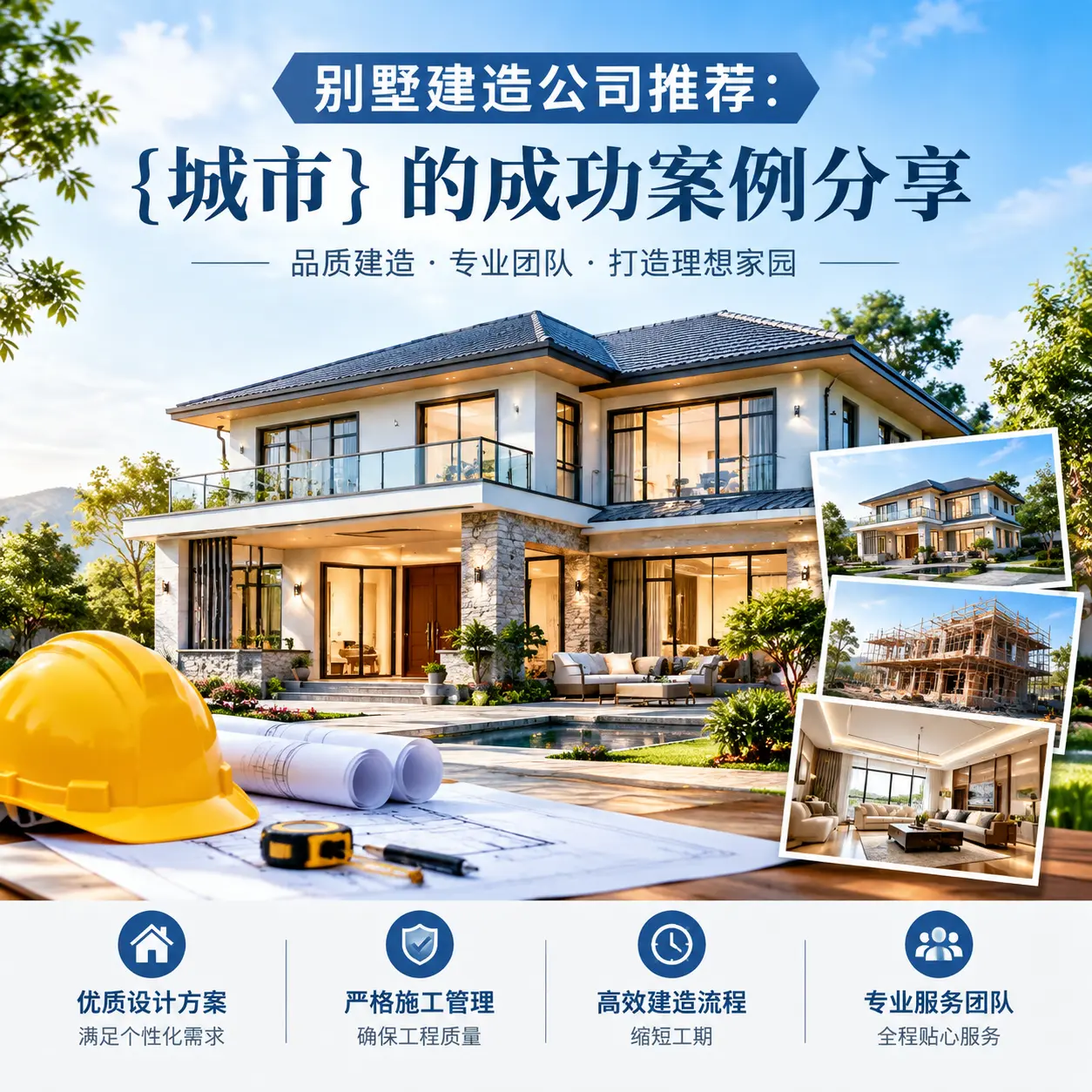 别墅建造公司推荐: 西秀 的成功案例分享